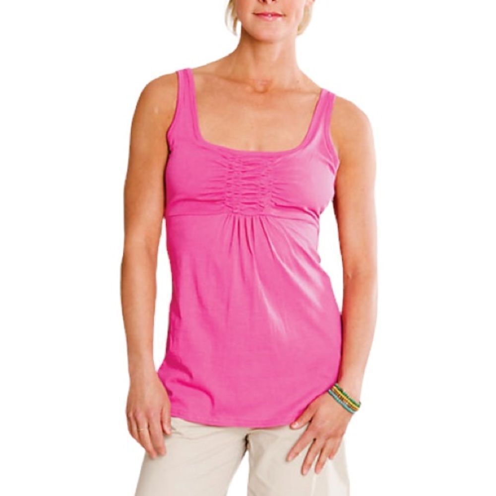 Carve designs Sadie tank pink size small